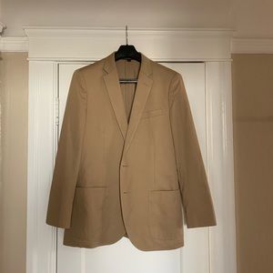 Khaki blazer from J.Crew